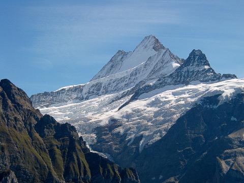 Mountains near Grindelwald, Switzerland. Photo by A. Haenni